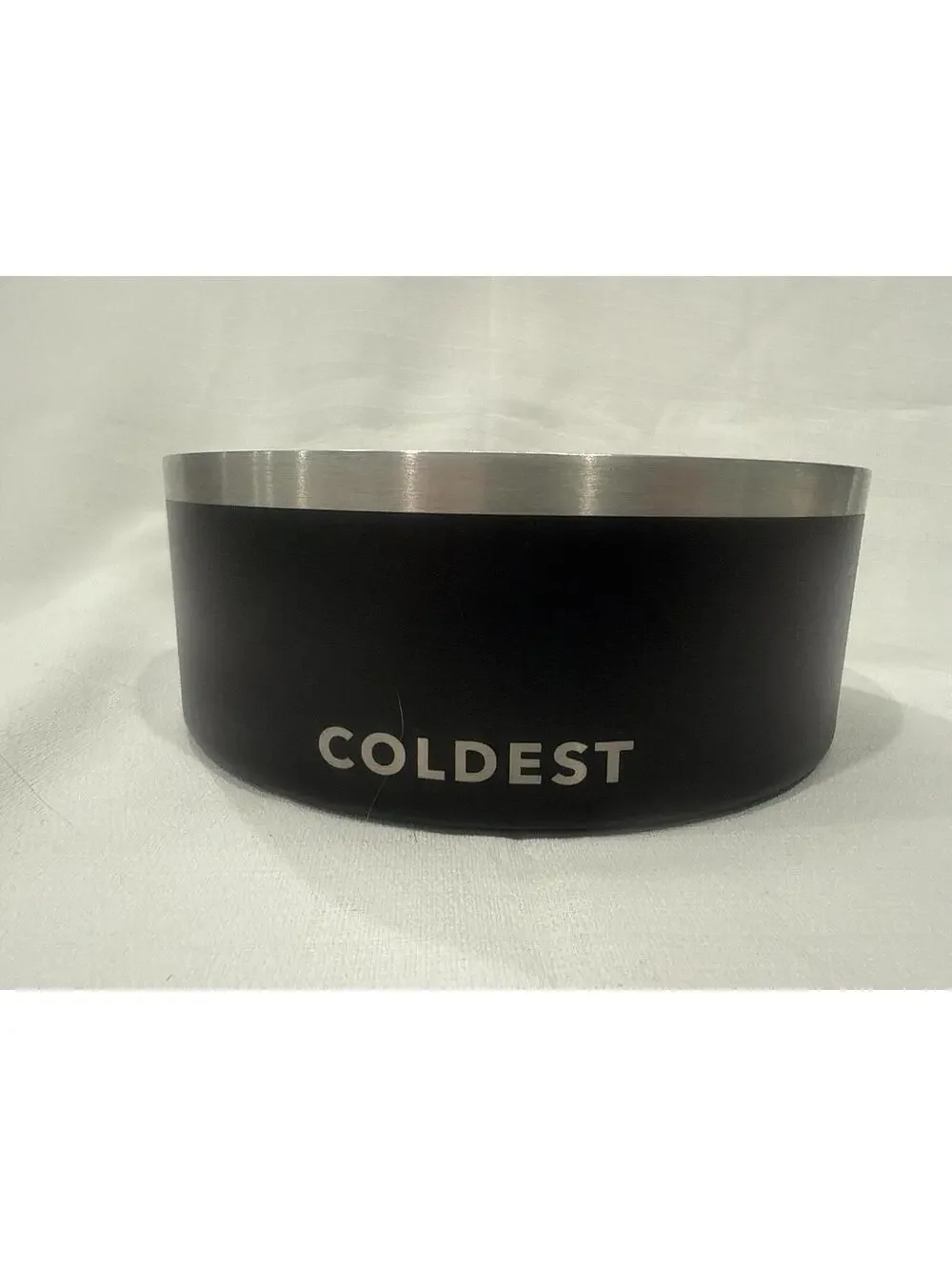 Coldest Insulated Stainless Steel Pet Bowl Black